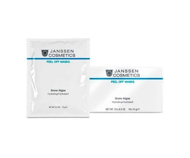 Маска альгинатная anti-age Snow Algae Hydrating Janssen 10*15 г