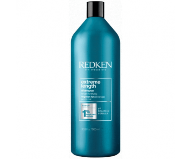 Redken Extreme Length Shampoo  Укрепляющий шампунь c биотином для роста волос 1000мл