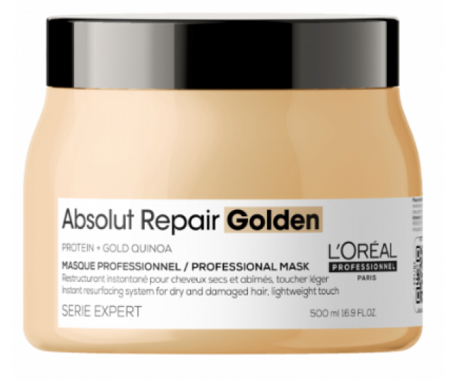 Absolut repair masque gold маска с золотой текстурой для восстановления поврежденных волос 500мл