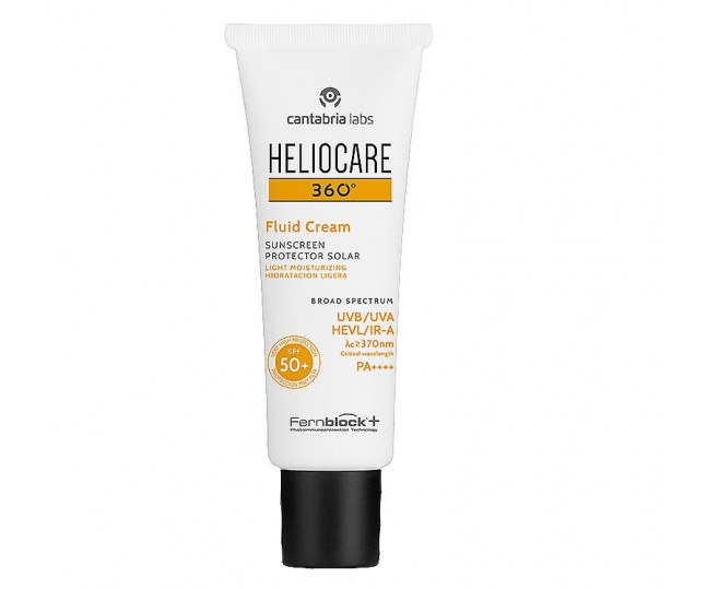 Heliocare 360º Mineral Tolerance Fluid Sunscreen SPF 50 Солнцезащитный минеральный флюид с SPF 50 для чувствительной кожи 50 мл
