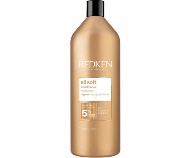 REDKEN ALL SOFT conditioner Кондиционер с аргановым маслом для сухих и ломких волос 1000мл