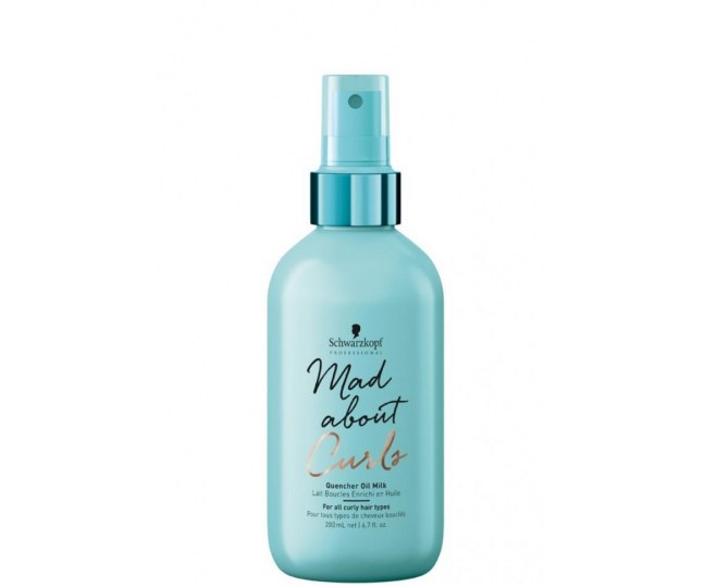 Молочко для укладки вьющихся волос  Mad About Curls Quencher Oil Milk 200мл