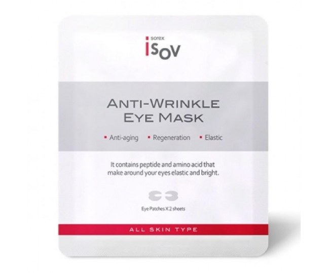 Патчи для глаз Anti-wrinkle Eye Mask Isov Sorex  30шт*30гр