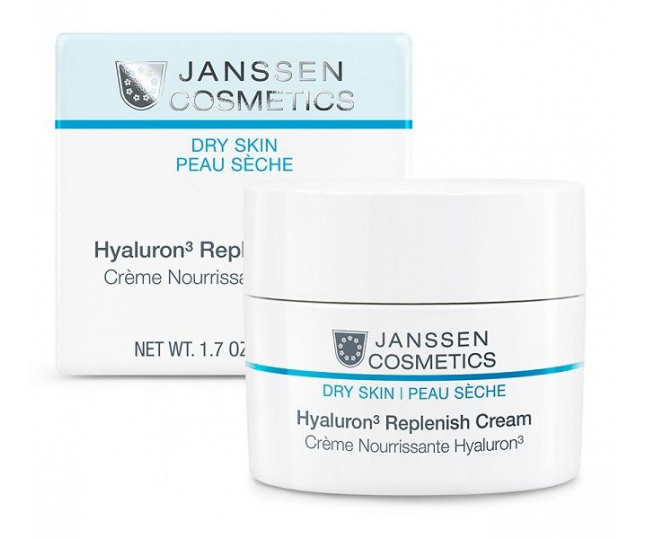 JANSSEN COSMETICS Hyaluron³ Replenish Cream Регенерирующий крем с гиалуроновой кислотой насыщенной текстуры 50ml