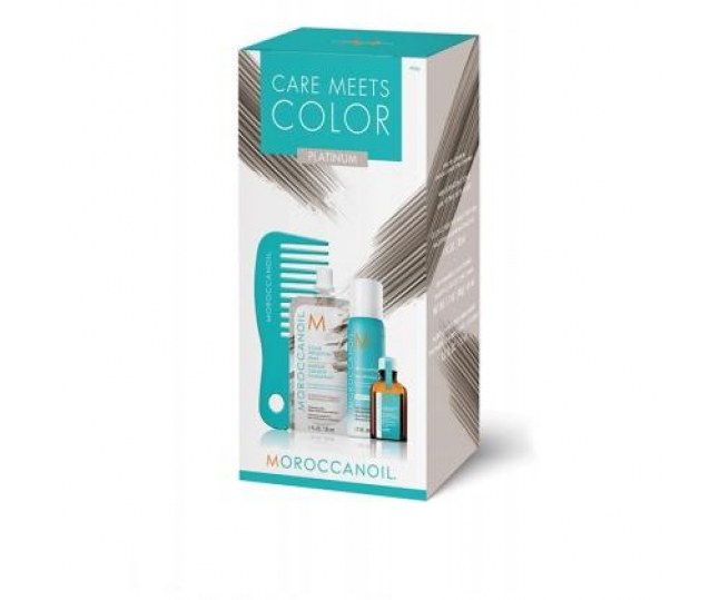 Набор Moroccanoil Color meets Care Platinum