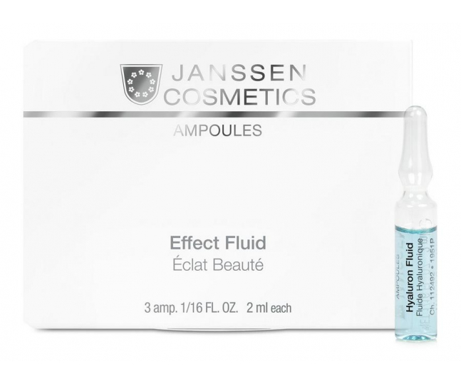JANSSEN COSMETICS Hyaluron Fluid Ультраувлажняющая сыворотка с гиалуроновой кислотой, 7 х 2 мл 
