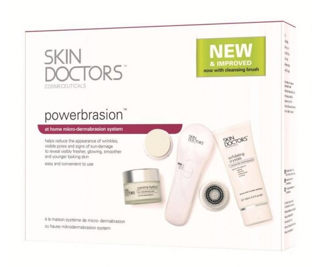 Skin Doctors - Полная система для микро-дермабразии в домашних условиях PowerBrasion - 3 предмета