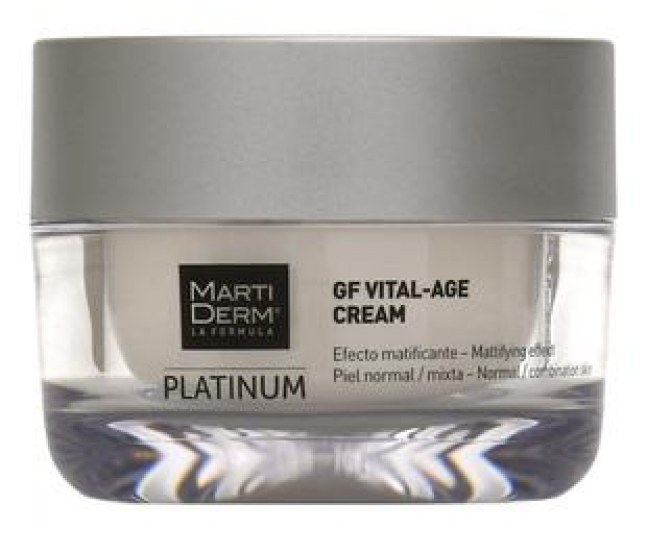 MartiDerm Дневной крем для лица Platinum GF Vital-Age 50мл
