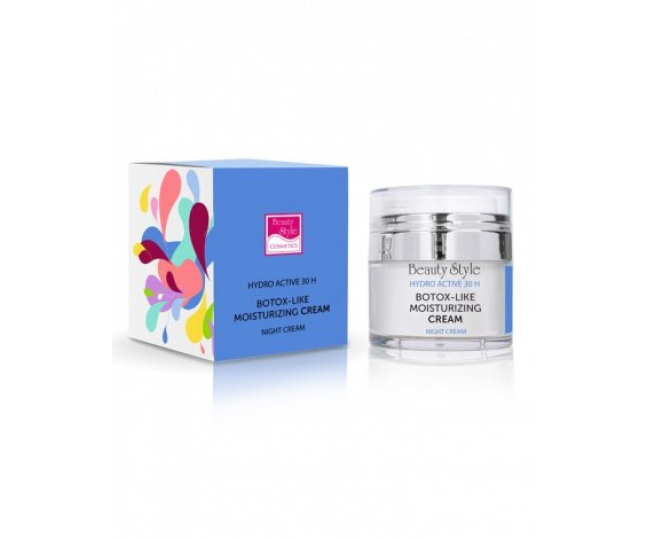 Beauty Style Ночной увлажняющий крем "Botox - like hydro active" с ботоэффектом 30мл 