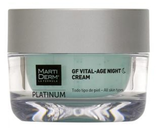 MartiDerm Ночной крем для лица Platinum GF Vital-Age 50мл