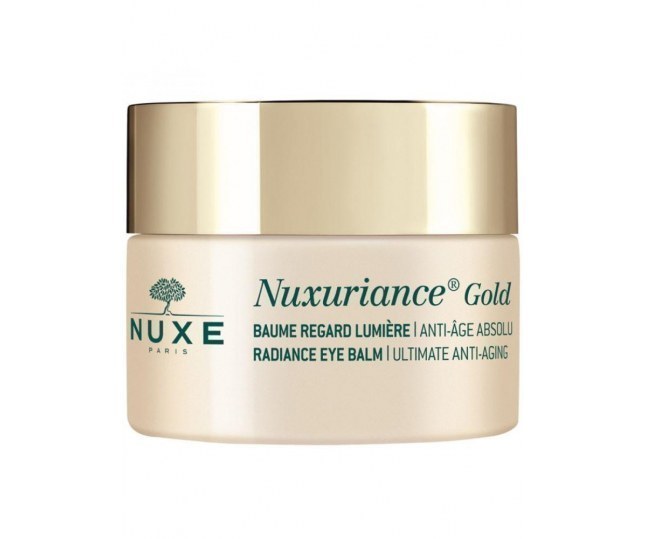 Антивозрастной разглаживающий бальзам для кожи контура глаз NUXURIANCE GOLD 15мл