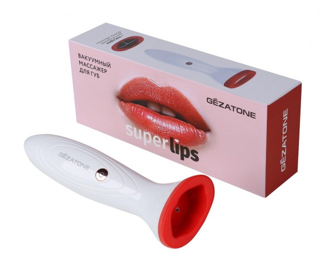 VACU Super Lips Вакуумный массажер Gezatone