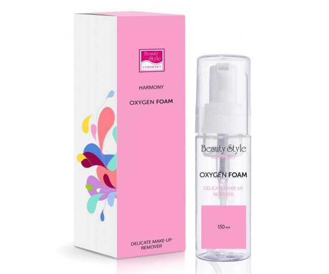 Beauty Style Кислородная пенка для умывания с хлопком "Harmony" 150мл 
