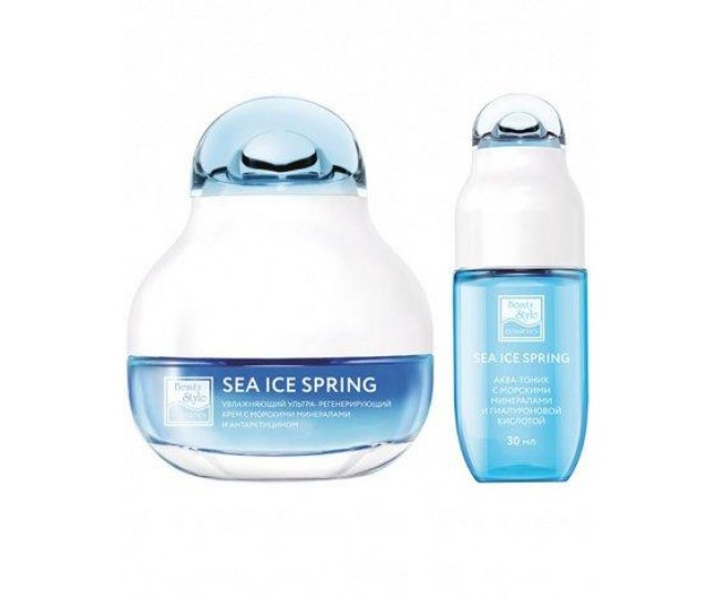 Набор увлажняющих средств "Sea Ice Spring" 2 шага Beauty Style