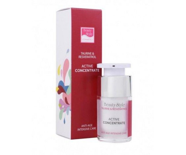 Активный концентрат Anti Age plus "Taurine & Resveratrol" 15мл Beauty Style