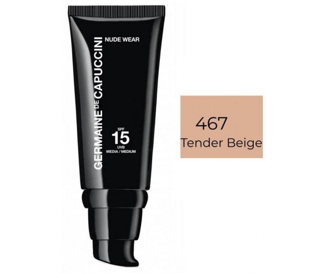 NUDEWEAR Light and airiness master makeup SPF15 Тональный крем,тон 467 бежевый 30мл