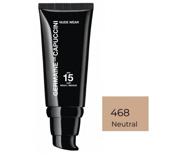 NUDEWEAR Light and airiness master makeup SPF15 Тональный крем,тон 468 натуральный 30мл