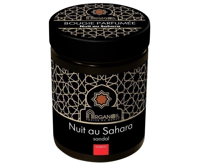 Ароматическая свеча "NUIT AU SAHARA" - Ночь в Сахаре (сандаловое дерево) 160мл