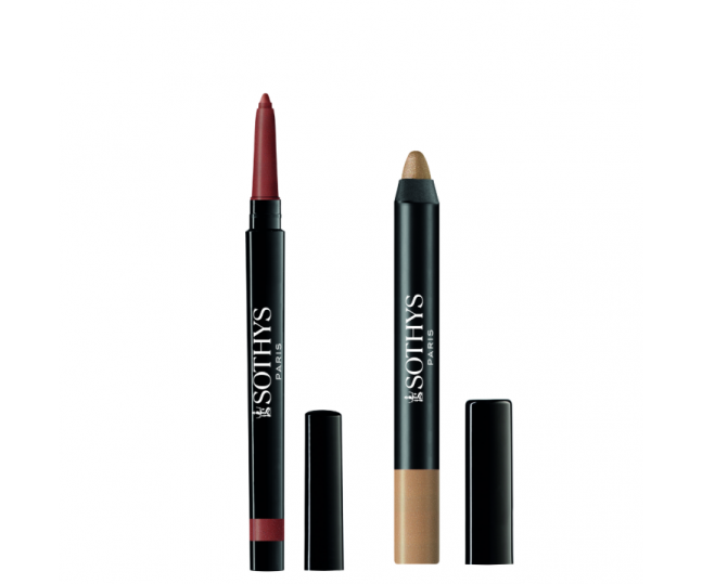 Duo Smoky Yeux: Smoky Eye Pencil + Eye Contour Pencil 40. Bronze & Cuivre Lombok Дуэт «Smoky Eyes». Оттенок "Бронза и Медь"