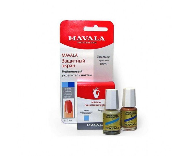 Mavala Укрепляющая основа для слабых и тонких ногтей Nail Shield 2 x 10 ml