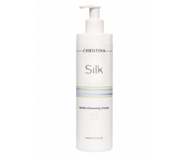Silk Gentle Cleansing Cream Мягкий очищающий крем (шаг 1), 300мл