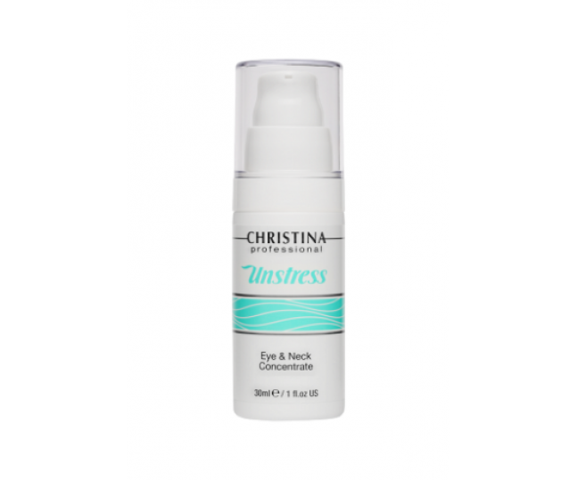 CHRISTINA Unstress: Eye and Neck concentrate - Концентрат для кожи век и шеи 30 ml