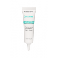 CHRISTINA Unstress: Harmonizing Night Cream for eye and neck- Гармонизирующий ночной крем для кожи век и шеи 30 ml