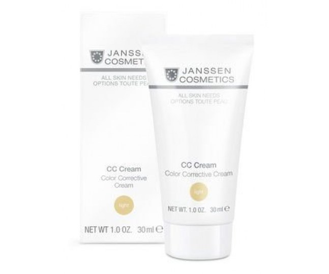 Janssen CC Cream Color Corrective Cream Light Тональный CC-крем SPF 30 "Light" 30мл