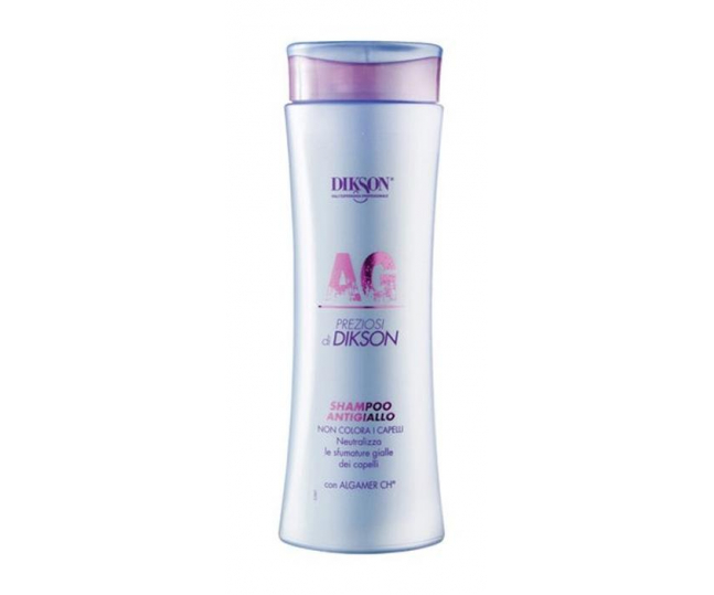 SHAMPOO ANTIGIALLO antiyellow shampoo Шампунь против желтизны волос 250мл