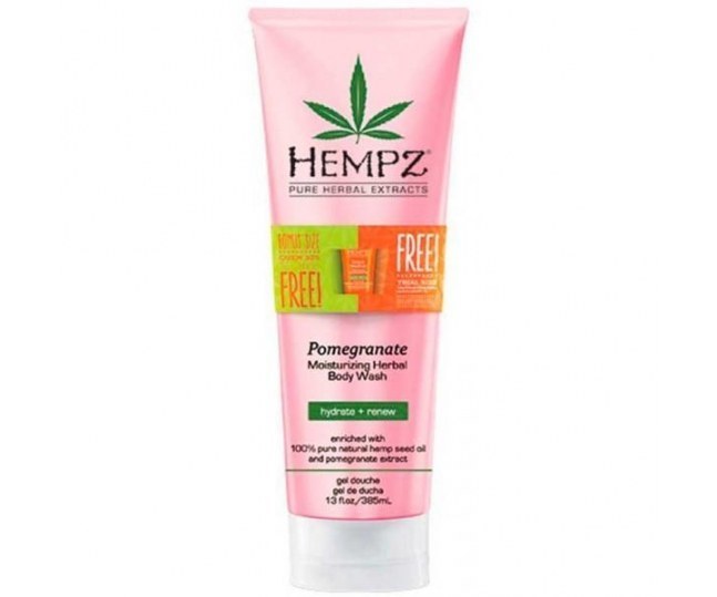 HEMPZ BODY WASH POMEGRANATE  Гель для Душа с Гранатом 385мл