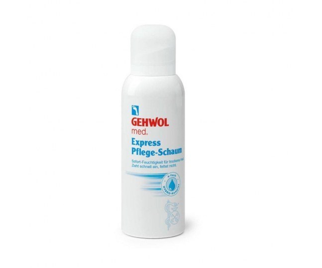 GEHWOL Med Express-schulm - Экспресс-пенка для увлажнения нормальной и сухой кожи ног 35мл
