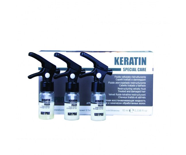 Филлер KAYPRO Keratin восстанавливающий - 12*10 мл