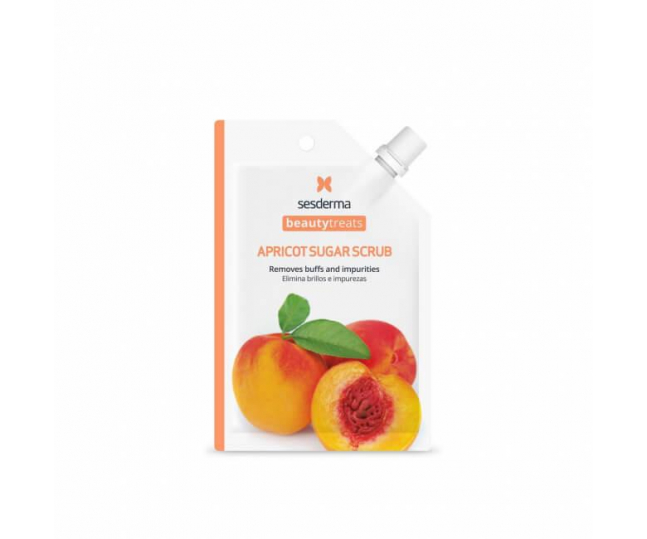 BEAUTYTREATS Apricot sugar scrub mask – Маска-скраб для лица, 25 мл