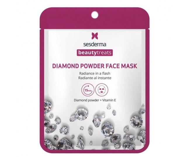 BEAUTYTREATS Diamond powder face mask – Маска для сияния кожи, 22 мл
