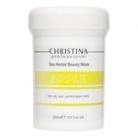 CHRISTINA Sea Herbal Beauty Mask Apple Маска красоты на основе морских трав для жирной и комбинированной кожи «Яблоко» 250 ml