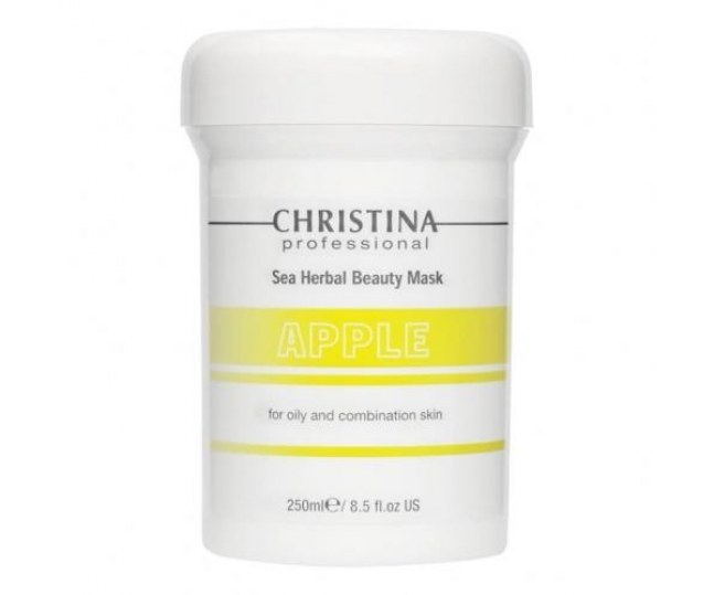 CHRISTINA Sea Herbal Beauty Mask  Apple - Маска красоты на основе морских трав для жирной и комбинированной кожи «Яблоко» 250 ml
