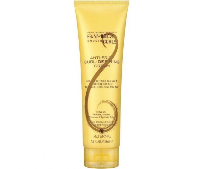 ALTERNA BAMBOO Smooth Curls Anti-Frizz Curl-Defining Cream / Полирующий крем для возрождения кудрей 133мл