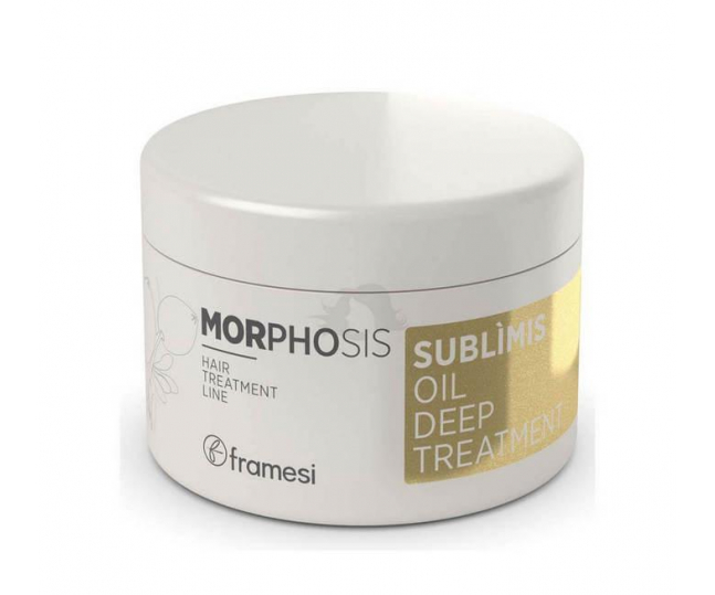 Framesi MORPHOSIS SUBLIMIS OIL DEEP TREATMENT Маска для волос на основе арганового масла интенсивного действия 200мл