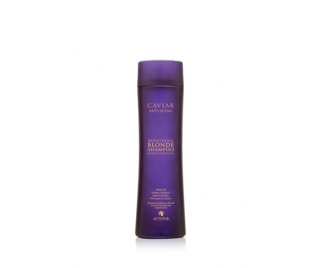 ALTERNA Caviar Anti-aging Blonde Shampoo / Шампунь с морским шелком для светлых волос 250 ml