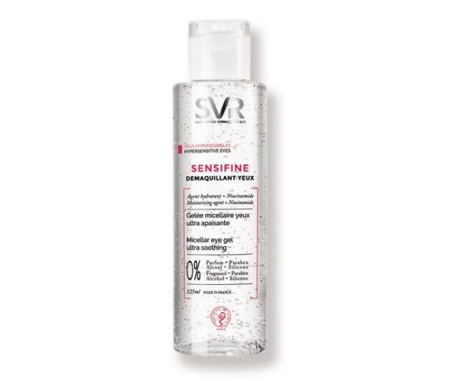  Sensifine Démaquillant Yeux СЕНСИФИН Мицеллярное желе для снятия макияжа с контура глаз 125мл
