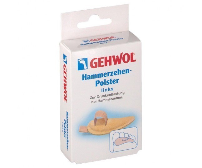 GEHWOL Hammerzehen-Polster Подушечка под пальцы ног, маленькая, правая 1 штука