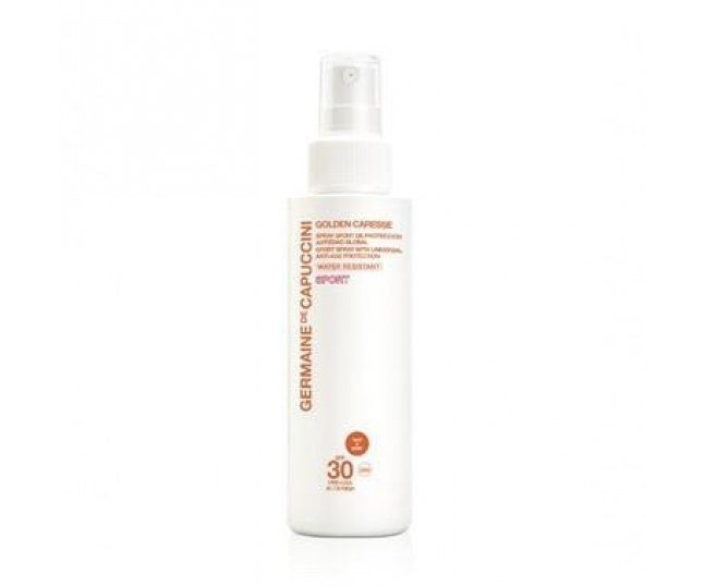 Golden Caresse Sport Spray Universal Anti-Age SPF30 - Спрей спортивный универс антивозрастной SPF30 125мл