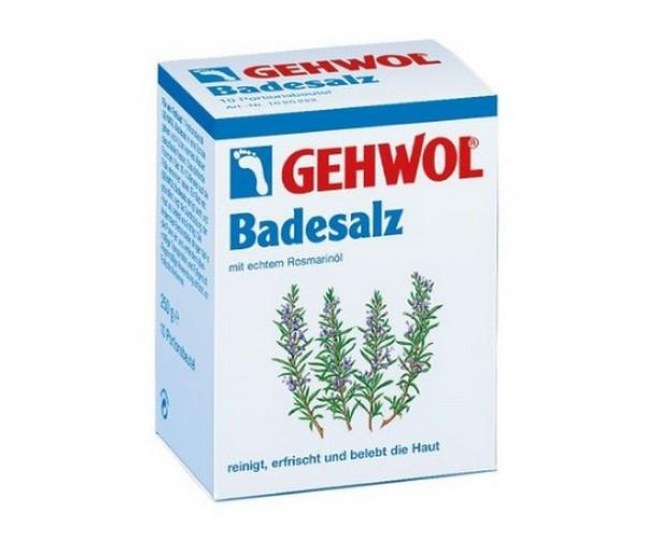 GEHWOL Badesalz Соль для ванны с розмарином 10 пакетиков по 25 g