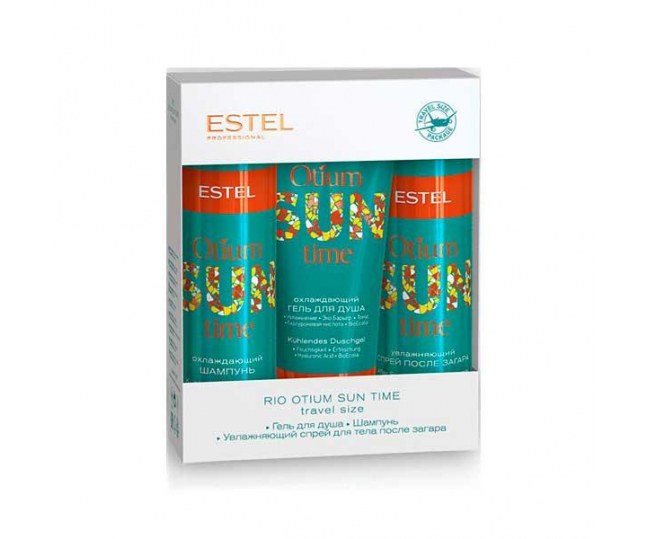OTIUM SUN TIME RIO travel size (3шт мини: шампунь, гель, спрей)
