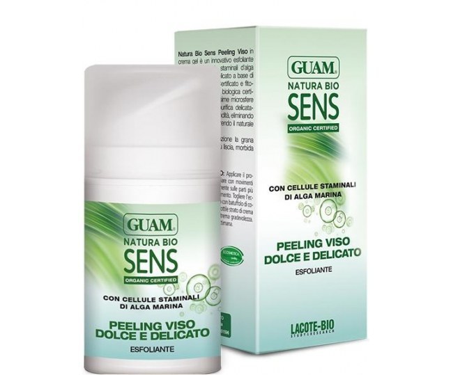 Natura BIO SENS Эксфолиант для лица мягкий и нежный 50мл