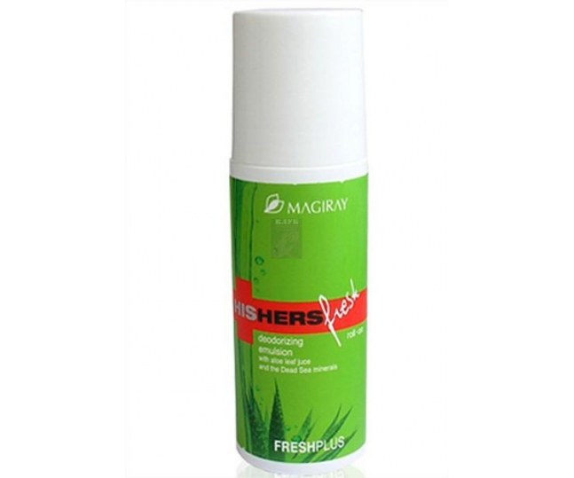 FRESH PLUS DEODORIZING EMULSION ROLL-ON ДЕЗОДОРАНТ ШАРИКОВЫЙ ЭМУЛЬСИОННЫЙ "ФРЕШ ПЛЮС" 75мл