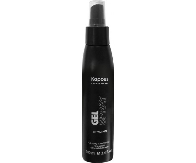 KAPOUS Гель-спрей для волос сильной фиксации 100мл