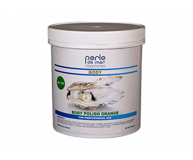 PERLE DE MER Body Polish Orange Скраб для тела с апельсином на основе морской соли 1250гр