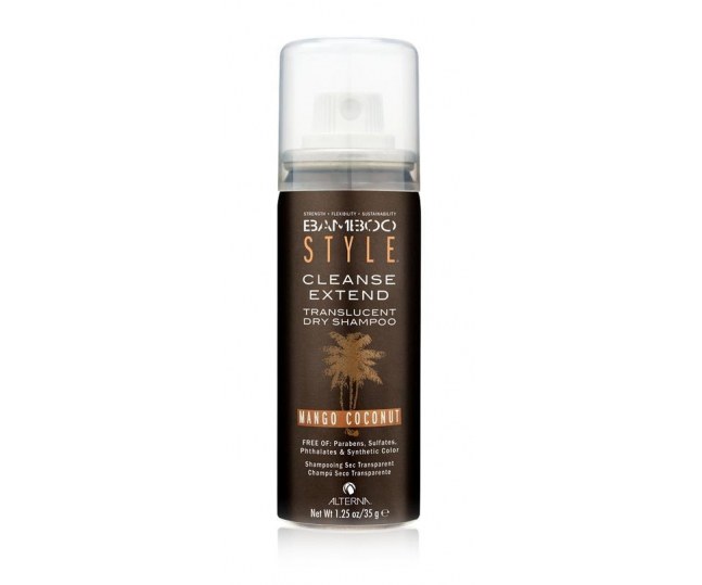 ALTERNA Bamboo Style Cleanse Extend -Mango Coconut/ Сухой спрей-шампунь для свежести и объема c ароматом манго и кокоса 40мл