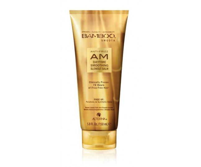 ALTERNA Bamboo Smooth Anti-Frizz AM Daytime Smoothing Blowout Balm / Шаг 2: Дневной полирующий бальзам, 125мл